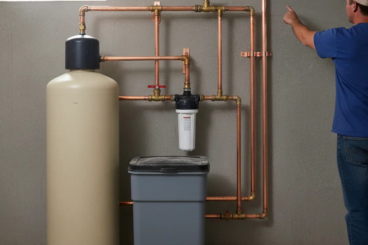 Whole-house water treatment system installed in Winesburg